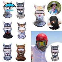 Leipupa Động Vật Balaclava Mặt nạ Mũ Trùm Đầu Mũ Dành Cho Nam Nữ Balaclava Trượt Tuyết Mặt nạ Câu Cá Thể Thao Trượt Tuyết Đi Xe Ngoài Trời