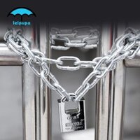 Leipupa Khóa Xích Xe Đạp Chắc Chắn Chống Rỉ Sét Chống Xe Máy Dây Xích Và Ổ Khóa Nặng