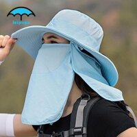 Leipupa Người Cá Mũ Nam Chống Nắng Bảo Vệ Cổ Chống Nắng Mũ Nón