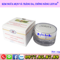 LEIYAS - Kem ngừa mụn và trắng da chống nắng (10g)
