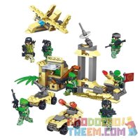 LELE 36002 non Lego NHIỆM VỤ ĐỘT KÍCH 8 NHÂN VẬT bộ đồ chơi xếp lắp ráp ghép mô hình Military Army SWAT THE MISSION OF ASSAULT Quân Sự Bộ Đội