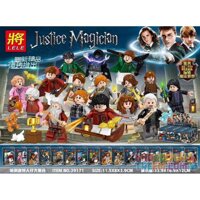 LELE 39171 non Lego BỘ SƯU TẬP HARRY POTTER MINIFIGURE 16 MÔ HÌNH bộ đồ chơi xếp lắp ráp ghép mô hình Chú Bé Phù Thủy