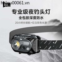 Lem Đèn Pha Ngoài Trời Leo Núi Câu Cá Ban Đêm Chuyên Dụng Đèn Mạnh Sạc Siêu Sáng Tuổi Thọ Pin Siêu Dài Đèn Gắn Đầu