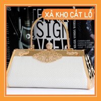[Lem Màu] 🔥SALE🔥 Túi Xách Nữ - Túi Cầm Tay Clutch Dự Tiệc (TX-LOI-100-1)