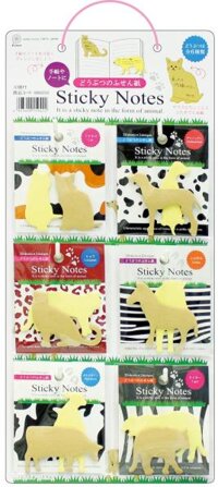 Lemon 886650 giấy nhớ hình thú (9422) (33.000đ/1 túi nhỏ)