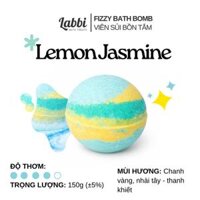 LEMON JASMINE [Labbi] Bath bomb /  Bom tắm / Viên sủi bồn tắm dưỡng da