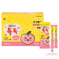 Lemona Hương Đào Hàn Quốc Pop Toktok Vitamin C (100 Que)
