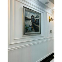 Len chân 9,8phân. Phào PS hàn quốc hàng loại 1 nhựa nguyên sinh.