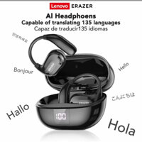 Lenovo ERAZER XT66 PRO Al Tai nghe không dây dịch thời gian thực thông minh Bluetooth
