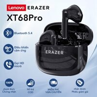 Lenovo ERAZER XT68 PRO TWS Bluetooth Earphones Bluetooth 5.4 Noise Cancelling Headphones HiFi Music HD Headphones