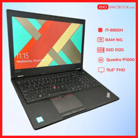 Lenovo Thinkpad P51 Xeon E3-V6 RAM 16GB SSD 256GB VGA M2200 4GB 15' FHD IPS (1920x1080) [ BẢO HÀNH 3 - 12 THÁNG ]