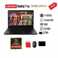 Lenovo Thinkpad T14S GEN 10 20T0S01R00 I7-10510U/ 8GB/ 512GB NVME/ 14INCH FHD/ FPR/ 3CELL 57WH