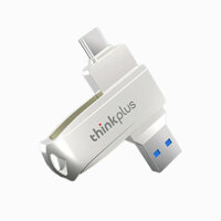 Lenovo Thinkplus MU253 64GB USB-A&Type-C Dual Interface USB Flash Drive 360° Rotary High Transmission Speed Pendrive Min