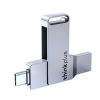 Lenovo Thinkplus MU90 128G USB Flash Drive USB3.0&Type-C Dual Metal Interface U Disk Flash Driver for PC Computer Laptop