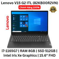 Lenovo V15 G2 ITL (82KB00R2VN)/ i7-1165G7/ RAM 8GB/ SSD 512GB/ Intel Iris Xe Graphics/ 15.6" FHD/ Mới chính hãng