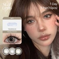 lens 1 ngày Kính áp tròng Starlens 14/14.2/14.5mm nhỏ mắt lens đen