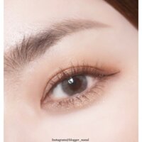 Lens 1 Tháng Không Viền Không Giãn TINT-I GRAY Nội Địa Hàn OLENS KOREA Áp Tròng Xám Siêu Mỏng Ẩm Cao Cho Mắt Nhạy Cảm
