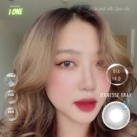 Lens cận | Kính áp tròng cận Hàn Quốc màu xám bạc TEEN TEEN SILVER | Lens giãn tròng tự nhiên GDIA13.0mm.