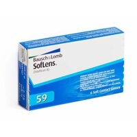 Lens Cận Trong Suốt Kính Áp Tròng Không Màu 1 Tháng Mỹ Bausch & Lomb SofLens 59 Chính Hãng Date Mới - Mắt Kính HATO