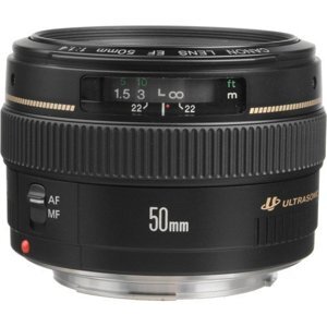 Ống kính Canon EF 50mm (EF50mm) f/1.4 USM - Hàng Chính Hãng