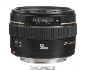 Ống kính Canon EF 50mm (EF50mm) f/1.4 USM - Hàng Chính Hãng