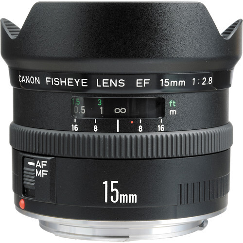 Ống kính Canon EF 15mm f/2.8 Fisheye