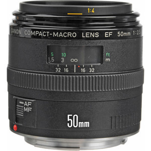 Ống kính Canon EF 50mm (EF50mm) f/2.5 Compact Macro