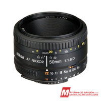 Lens chân dung xóa phông Nikon 50F1.8D cũ giá rẻ