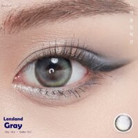 Lens cho mắt thở cận màu xám đậm Lensland Gray