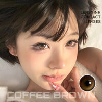 Lens giãn tròng màu nâu COFFEE ma mị, huyền bí GDIA13.5