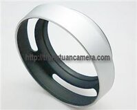 Lens Hood che nắng kim loại cho Sony NEX-Sony A5100-Nikon V1/V2/J1/J2-Samsung NX1000 Silver