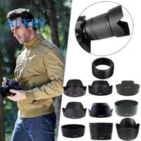 Lens Hood Ống Kính Ống Kính Bóng Cứng ABS Vòng Đen Chụp Ảnh Camera Thay Thế Hình Ảnh Tấm Bảo Vệ DLSR Giảm Phản Xạ cho EF 50mm F/1.4 USM Canon ES-71II