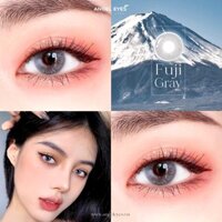 Lens LIMITED xám tây Fuji Gray chất liệu Silicone Hydrogel l 0 độ với đường kính 14mm