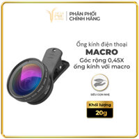 Lens Macro cao cấp - góc rộng 0,45x ống kính với macro