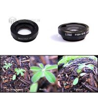 Lens Macro Fisheye Lieqi 2 trong 1 cho điện thoại