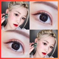 LENS MẮT KÍNH ÁP TRÒNG MÀU ĐEN VÀ NÂU TỰ NHIÊN