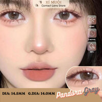 Lens Mắt Màu Xám Tự Nhiên Giãn Nhỏ Pandora 0 Độ
