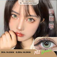 Lens Mắt Màu Xanh Giãn to 761 0 Độ