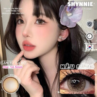 Lens Mắt Nâu Mini Size Áp Tròng Pony/Min Ánh Nâu Vàng Quyến Rũ Xinh Xắn