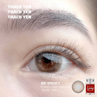Lens Mắt Smoky Nâu Tự Nhiên giãn nhỏ - 0-10 độ kính áp tròng