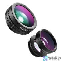 Lens (Ống kính) Aukey PL-A1, 3 trong 1: Macro, Góc Rộng, Mắt Cá (Hết hàng)