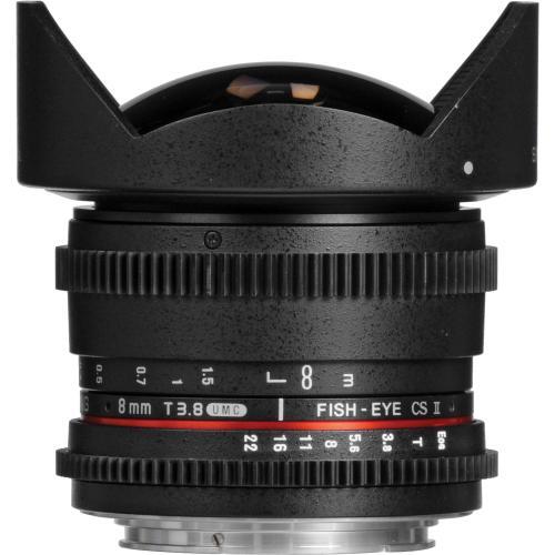 Lens Samyang 8mm T3.8 VDSLR II Fisheye
