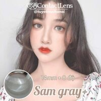 Lens Xám Tây Sam Gray 14mm 0 Độ - Kính Áp Tròng Hàn Quốc Chính Hãng Vassen Sexy Me