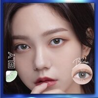 [LENS Y KHOA] Kính áp tròng màu Hydrogel Silicone cao cấp Sanso Lens - Tone xanh dương khói ELY BLUE - đeo 12H/ngày