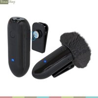 Lensgo LWM-318C - Micro Không Dây 20 Kênh UHF, Thu Âm Cho Điện Thoại, Máy Ảnh, Phạm Vi Hoạt Động 50m