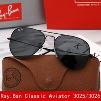 Lentes De Sol Ray Ban Classic Aviator Ống kính màu đen