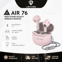 LENYES AIR 76 Tai Nghe bluetooth 5.3 Tai nghe nhét tai bluetooth  không dây TWS mini âm nhạc HIFI có micrô tai nghe bluetooth/tai nge bluetooth/tai nghe ko dây /tai phone bluetooth/tai nghe không dây/tay nghe bluetooth