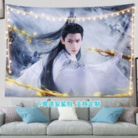 Leo Luo Yunxi Tấm thảm treo tường có đèn LED Diễn viên phim truyền hình Trung Quốc - dành cho người hâm mộ Trang trí phòng