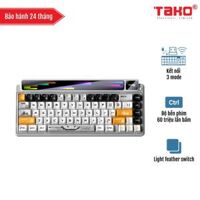 LEOBOG AMG65 (7222) BÀN PHÍM CƠ GAMING 3 MODE (Phiên bản Màu trắng/ Light feather switch)