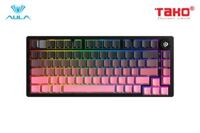 LEOBOG Hi75C PRO BÀN PHÍM CƠ GAMING 3 MODE (Phiên bản Đen + hồng gradient/ Star vector switch)